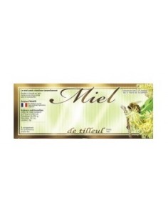 Étiquette adhésive miel de...