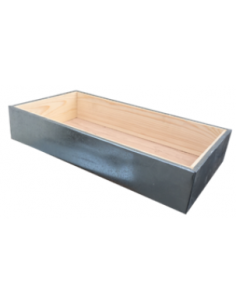 Toiture en bois et tôle...