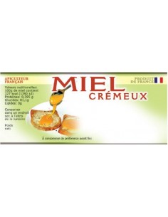 Étiquette adhésive miel...